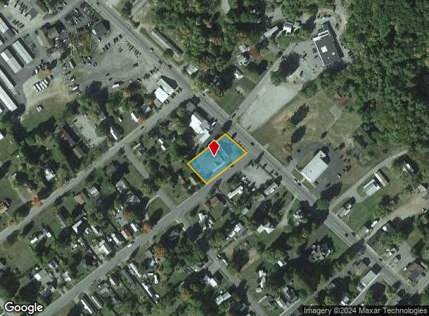  3943 Main St, Warrensburg, NY Parcel Map