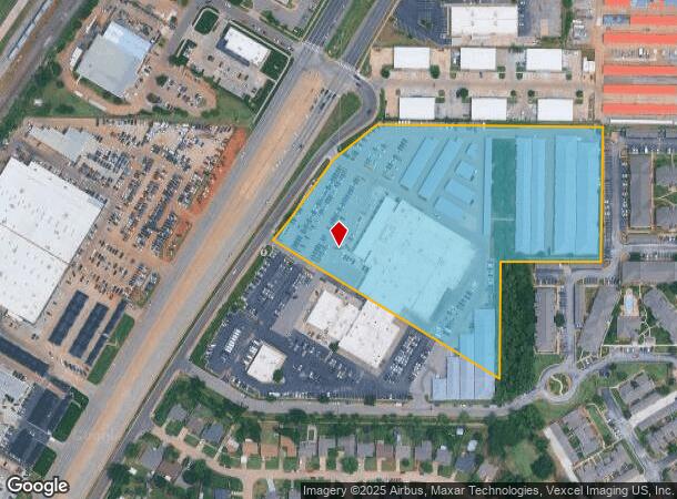  14200 S Broadway Ext, Edmond, OK Parcel Map