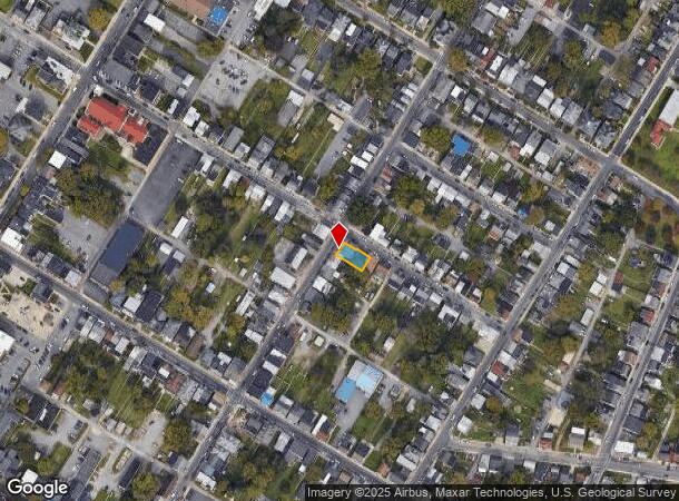  246 N Locust St, Hagerstown, MD Parcel Map