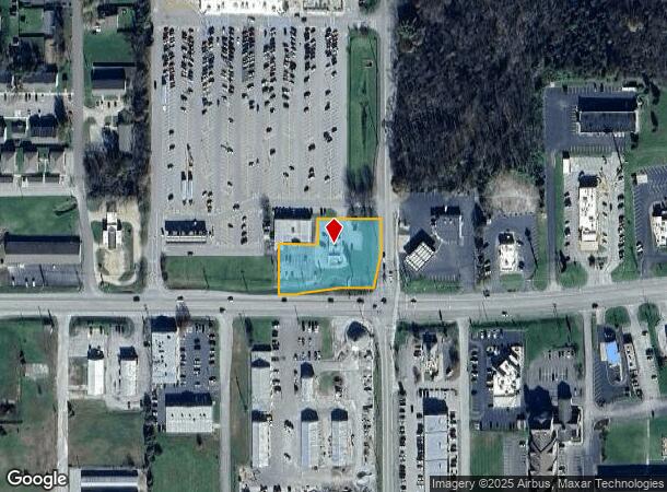  484 S Lake Rd N, Scottsburg, IN Parcel Map