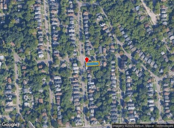  1001 Lancaster Ave, Syracuse, NY Parcel Map
