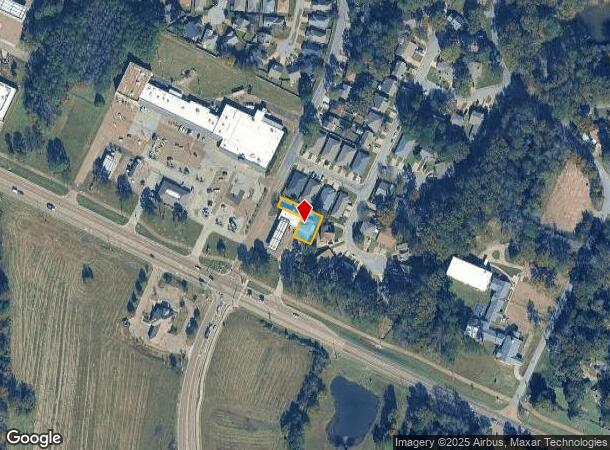 1937 Spillway Rd, Brandon, MS Parcel Map