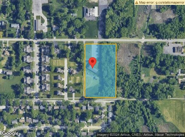  4100 Maple Ave, Richton Park, IL Parcel Map