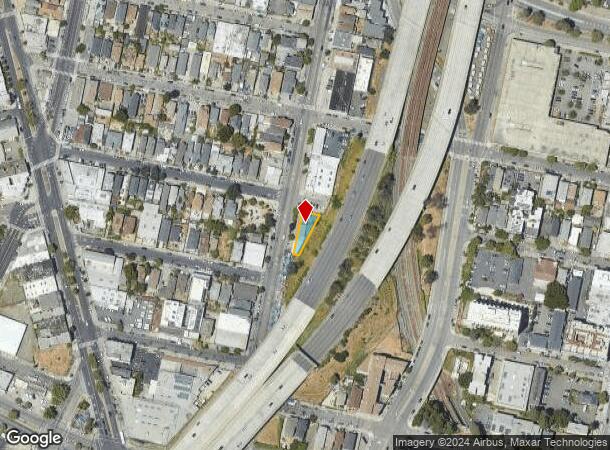  2450 Martin Luther King Jr Way, Oakland, CA Parcel Map