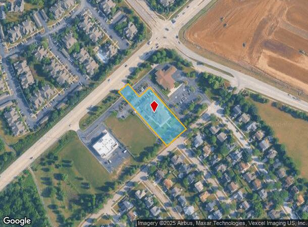  1553 Ogden Ave, Aurora, IL Parcel Map