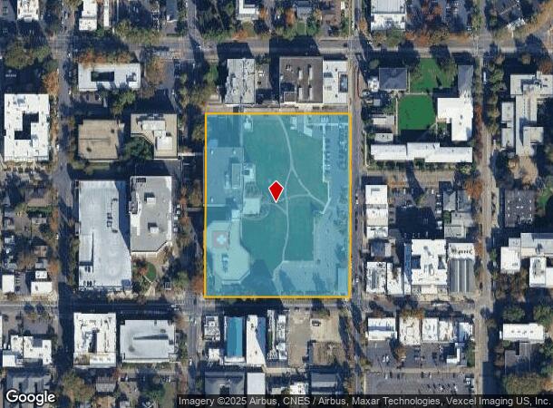 1200 Alder St, Eugene, OR Parcel Map