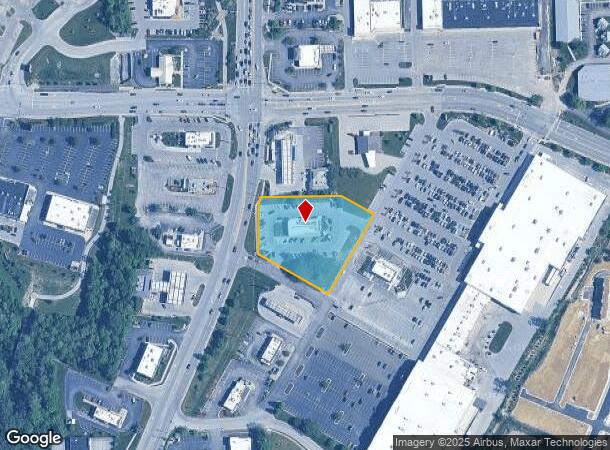 1031 N Green St, Brownsburg, IN Parcel Map