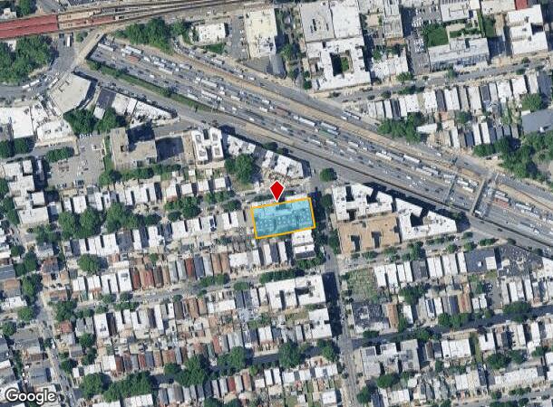 1990 Ellis Ave, Bronx, NY Parcel Map