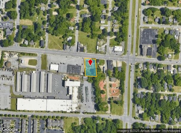  1014 E Green Dr, High Point, NC Parcel Map