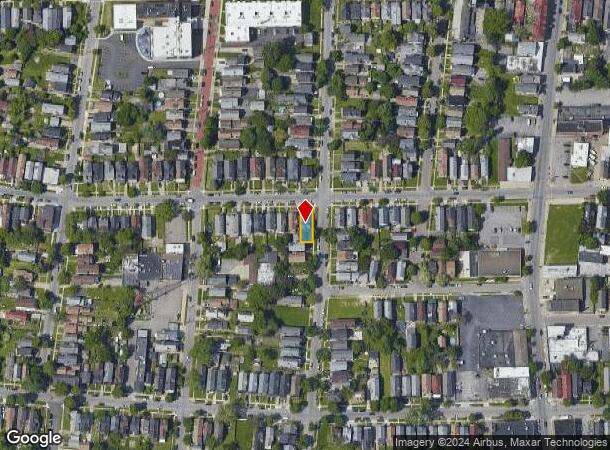  203 Auburn Ave, Buffalo, NY Parcel Map