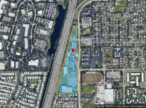  1345 Sw 11Th Way, Deerfield Beach, FL Parcel Map