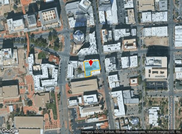 1 W Broadway Blvd, Tucson, AZ Parcel Map