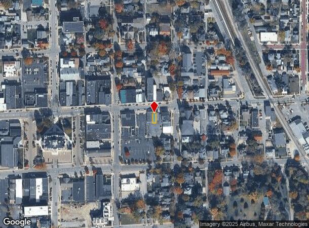  165 E Jefferson St, Franklin, IN Parcel Map