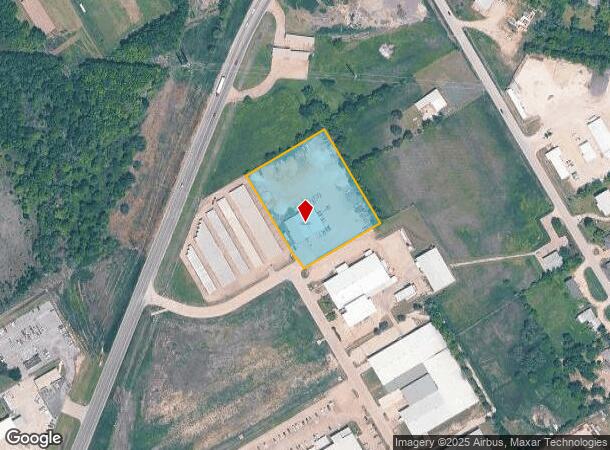 1400 Jack Mckay Blvd, Ennis, TX Parcel Map