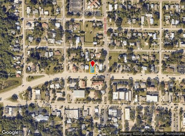410 E Strawbridge Ave, Melbourne, FL Parcel Map