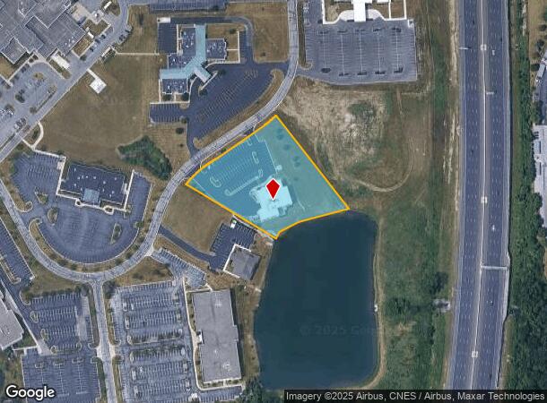  10008 Dupont Circle Dr E, Fort Wayne, IN Parcel Map