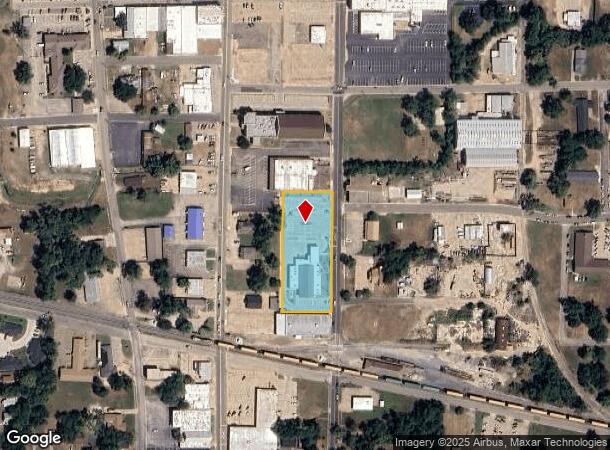  301 Oak Ave, Sulphur Springs, TX Parcel Map