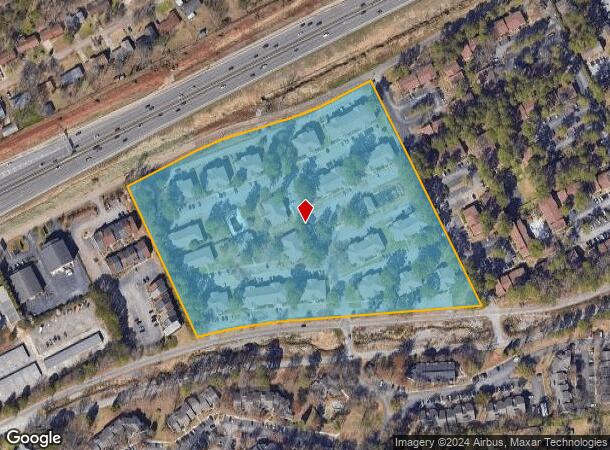  1401 Longcreek Dr, Columbia, SC Parcel Map