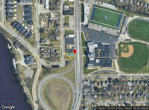  525 Eddy, South Bend, IN Parcel Map