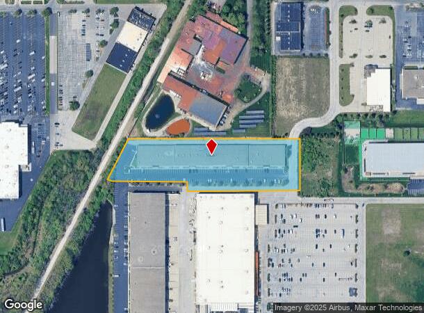 9402 Uptown Dr, Indianapolis, IN Parcel Map