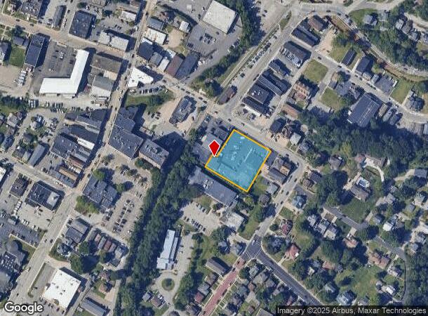 510 Station St, Bridgeville, PA Parcel Map