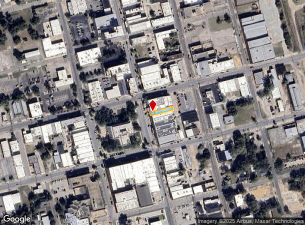  107 S Travis St, Sherman, TX Parcel Map