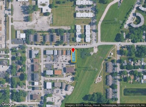 2139 176Th Pl, Lansing, IL Parcel Map