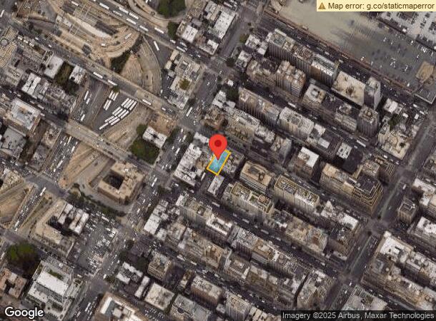  350 W 38Th St, New York, NY Parcel Map