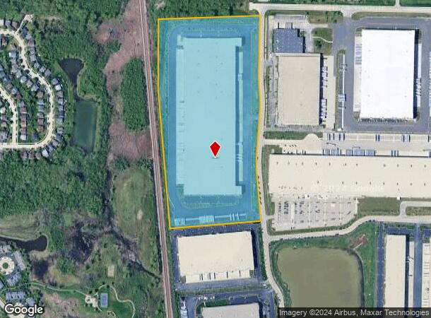  1350 Bridge Dr, Waukegan, IL Parcel Map