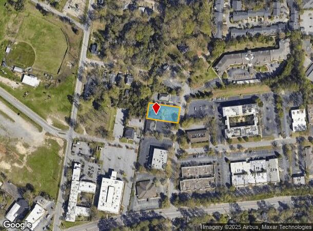  1709 Devonshire Dr, Columbia, SC Parcel Map