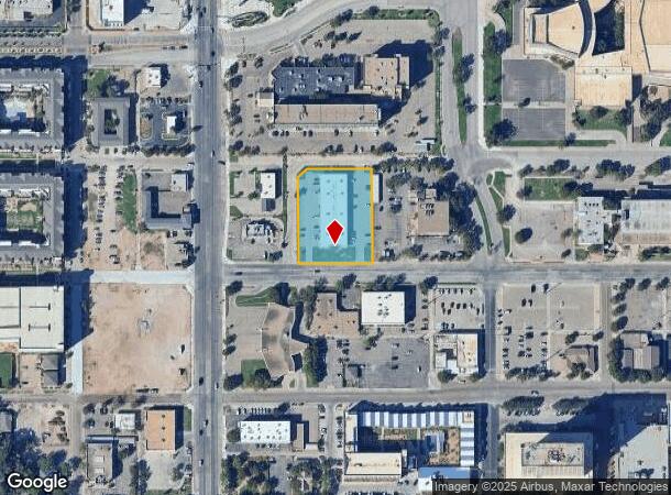  1622 10Th St, Lubbock, TX Parcel Map