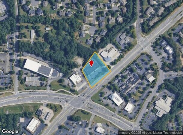11730 Jones Bridge Rd, Alpharetta, GA Parcel Map