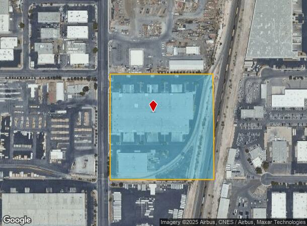  5530 Arville St, Las Vegas, NV Parcel Map