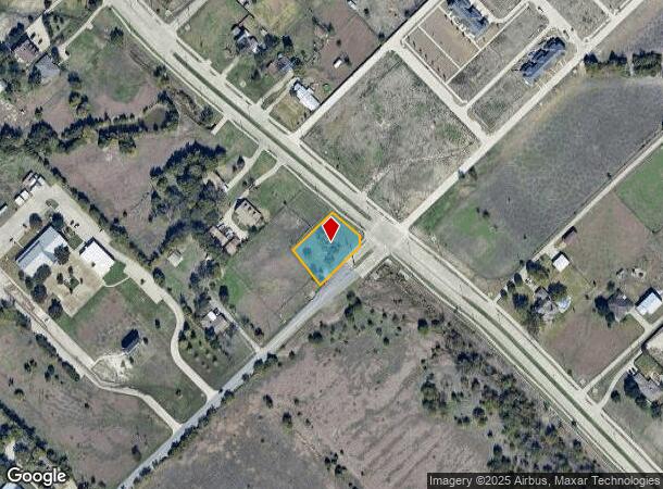 3929 Hickox Rd, Rowlett, TX Parcel Map
