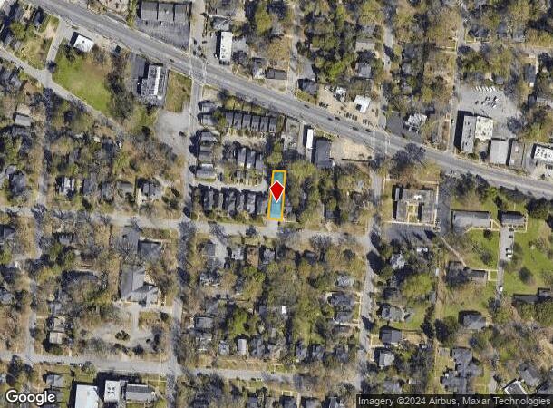  2725 Cypress St, Columbia, SC Parcel Map