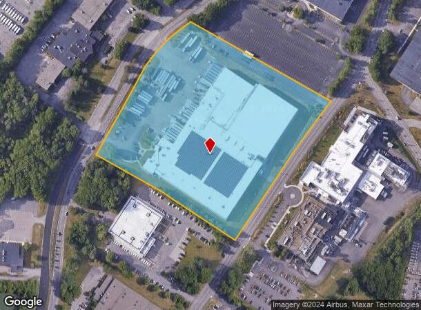  305 Myles Standish Blvd, Taunton, MA Parcel Map