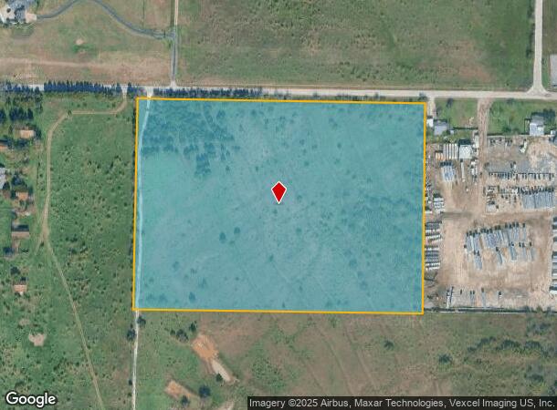 Barthold Rd, Denton, TX Parcel Map