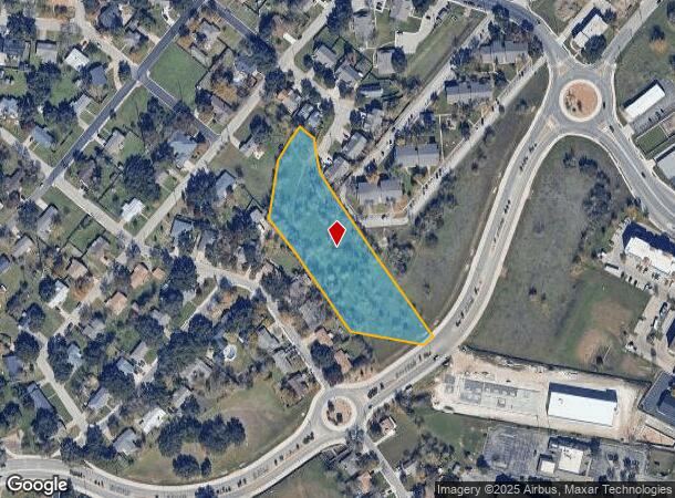  206 E Janis Dr, Georgetown, TX Parcel Map