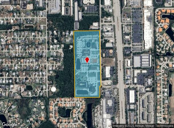  28270 Beaumont Rd, Bonita Springs, FL Parcel Map