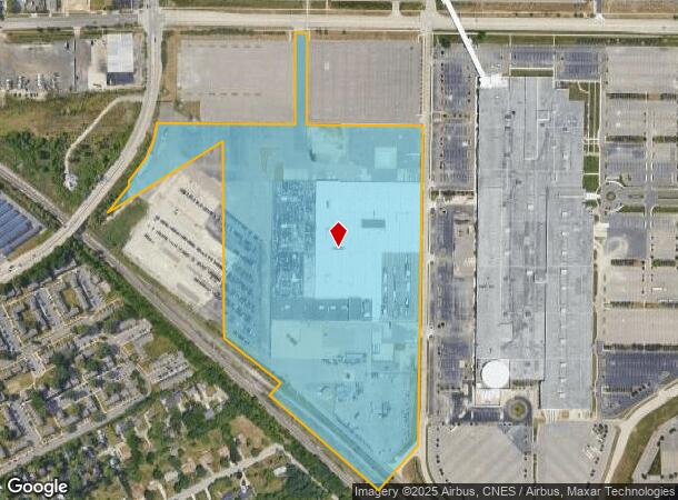  660 South Blvd E, Pontiac, MI Parcel Map