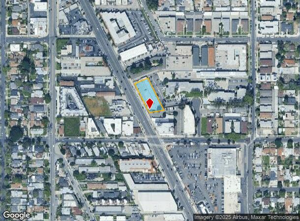 6218 Lankershim Blvd, North Hollywood, CA Parcel Map