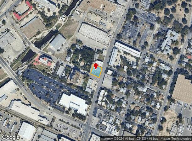  1113 S Flores St, San Antonio, TX Parcel Map