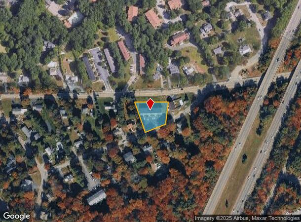 121 Cocasset St, Foxboro, MA Parcel Map