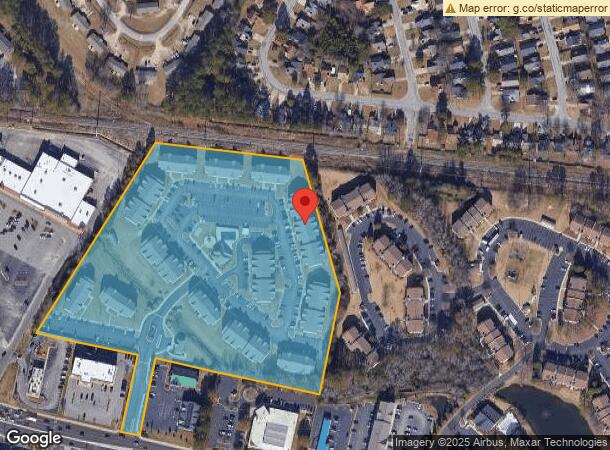  6421 Brookstone Ln, Fayetteville, NC Parcel Map