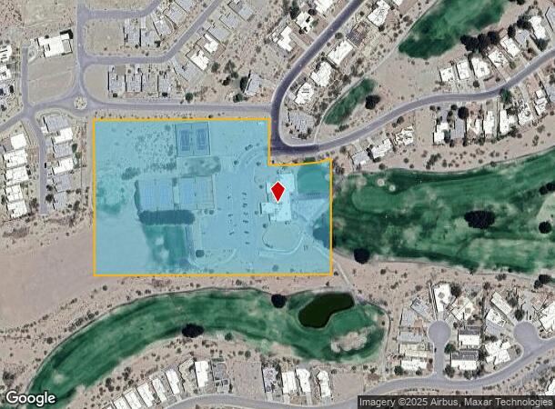 6861 Via Campestre, Las Cruces, NM Parcel Map