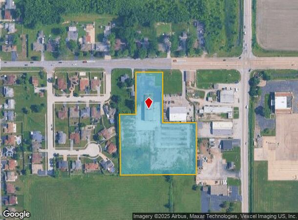 3125 Glenwood Lansing Rd, Lynwood, IL Parcel Map