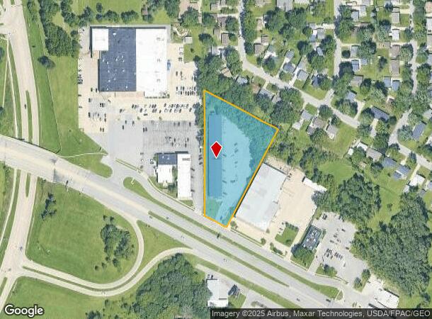  3350 University Ave, Waterloo, IA Parcel Map