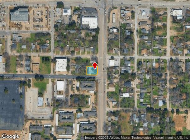  304 S Collins St, Arlington, TX Parcel Map