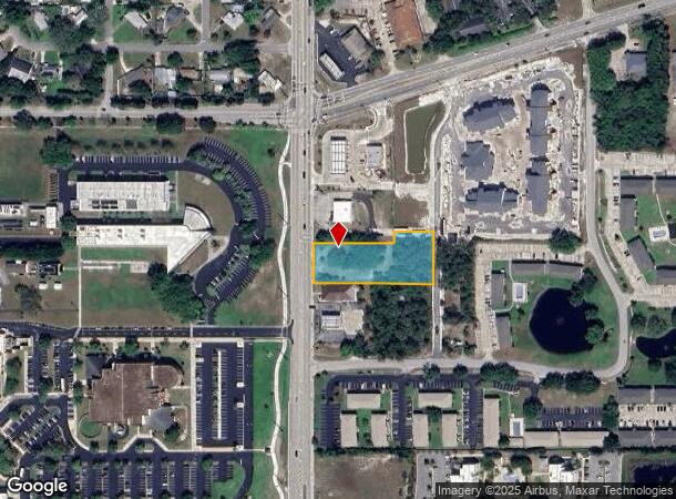 1604 Clearlake Rd, Cocoa, FL Parcel Map