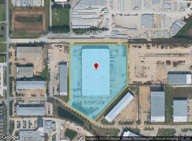 6410 Langfield Rd, Houston, TX Parcel Map